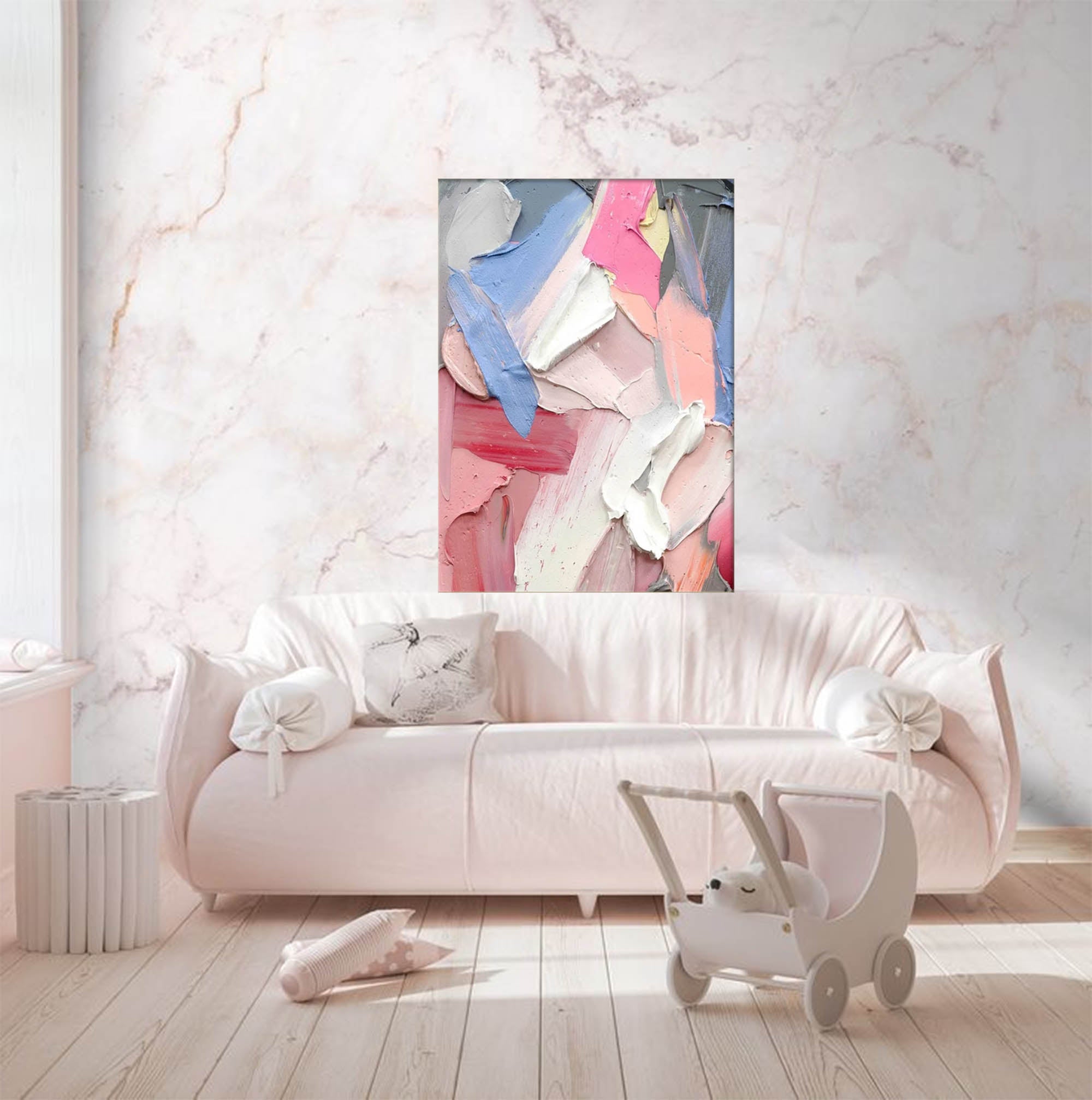 Abstract Canvas Art #AB009