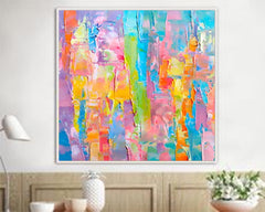 Abstract Canvas Wall Art #aa017