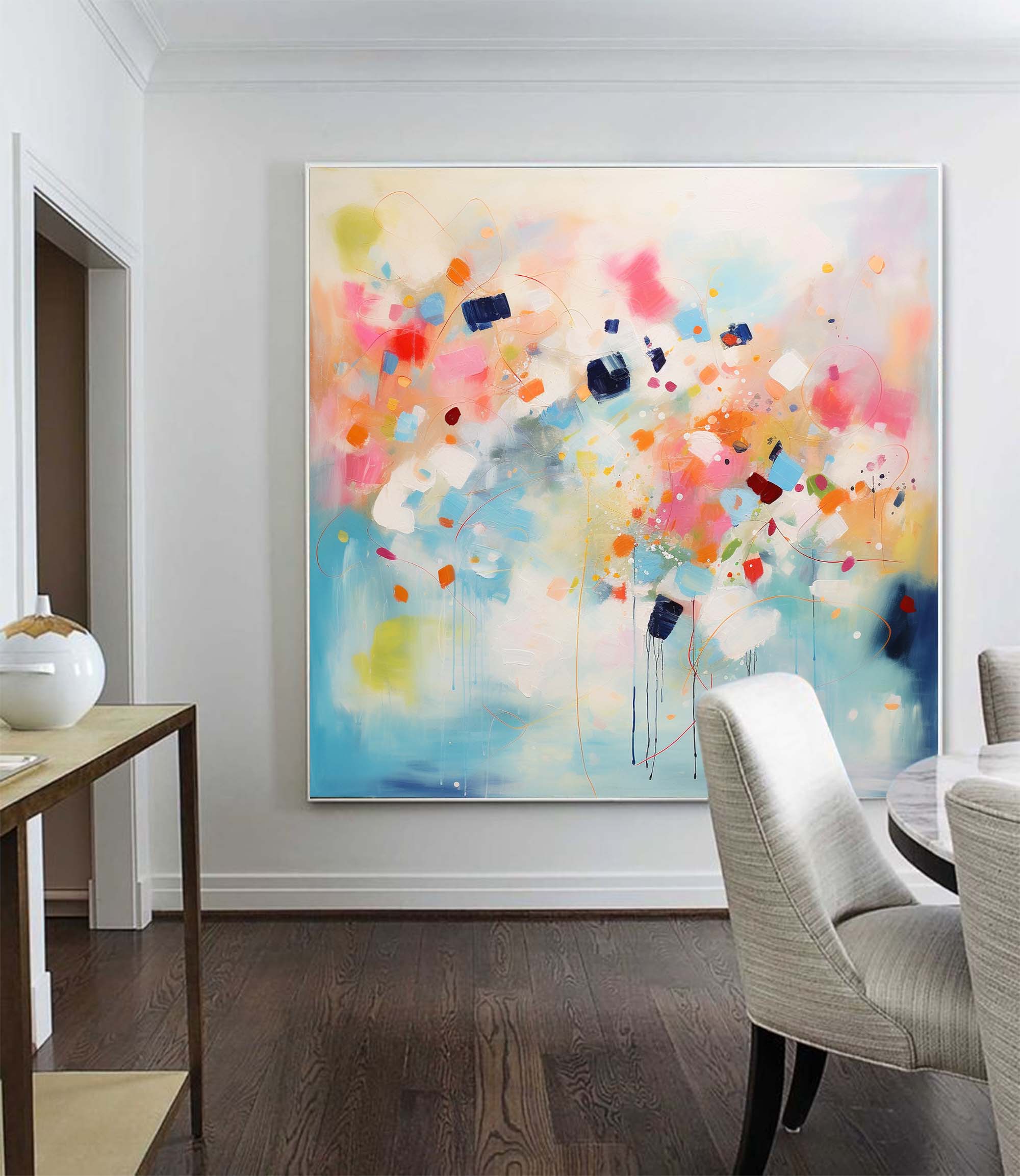 Abstract Canvas Art #AB188