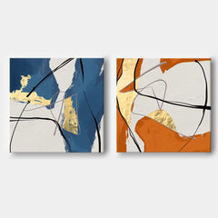 Abstract Canvas Art #AB028
