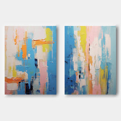 Abstract Canvas Art #AB143