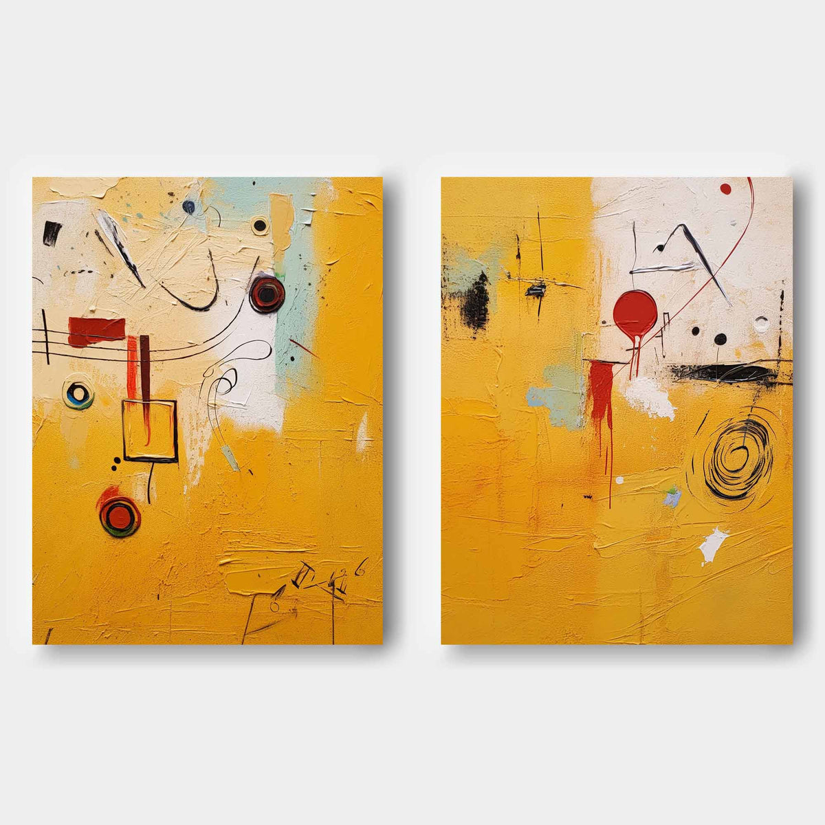 Abstract Canvas Art #AB146
