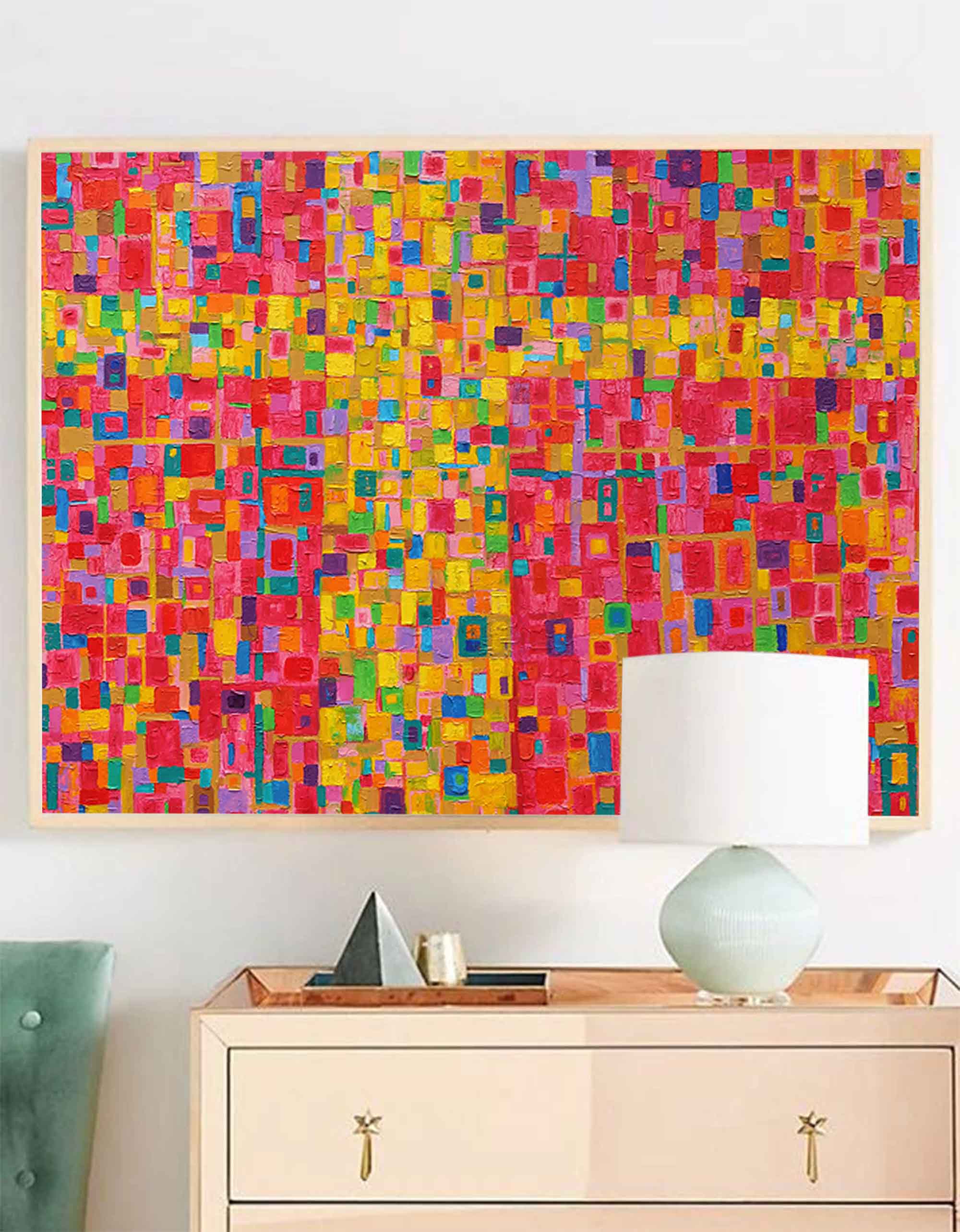 Abstract Canvas Art #AB258