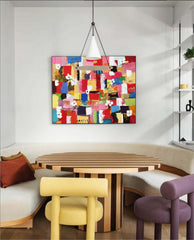 Abstract Canvas Art #AB255