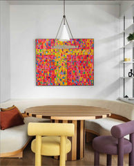 Abstract Canvas Art #AB258