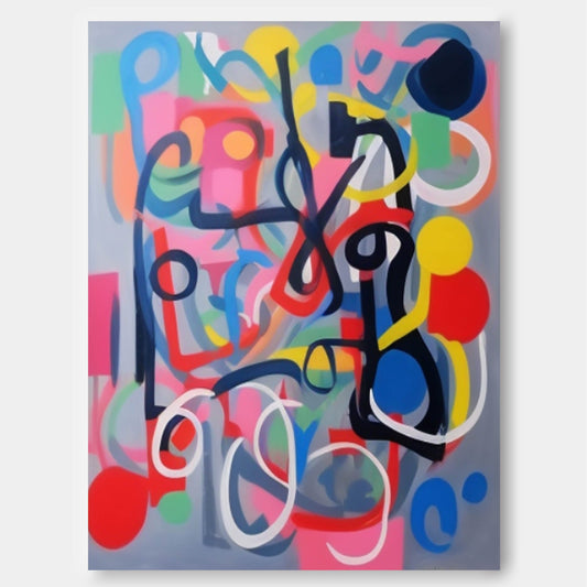 Abstract Canvas Art #AB438