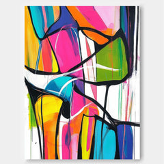 Abstract Canvas Art #AB695