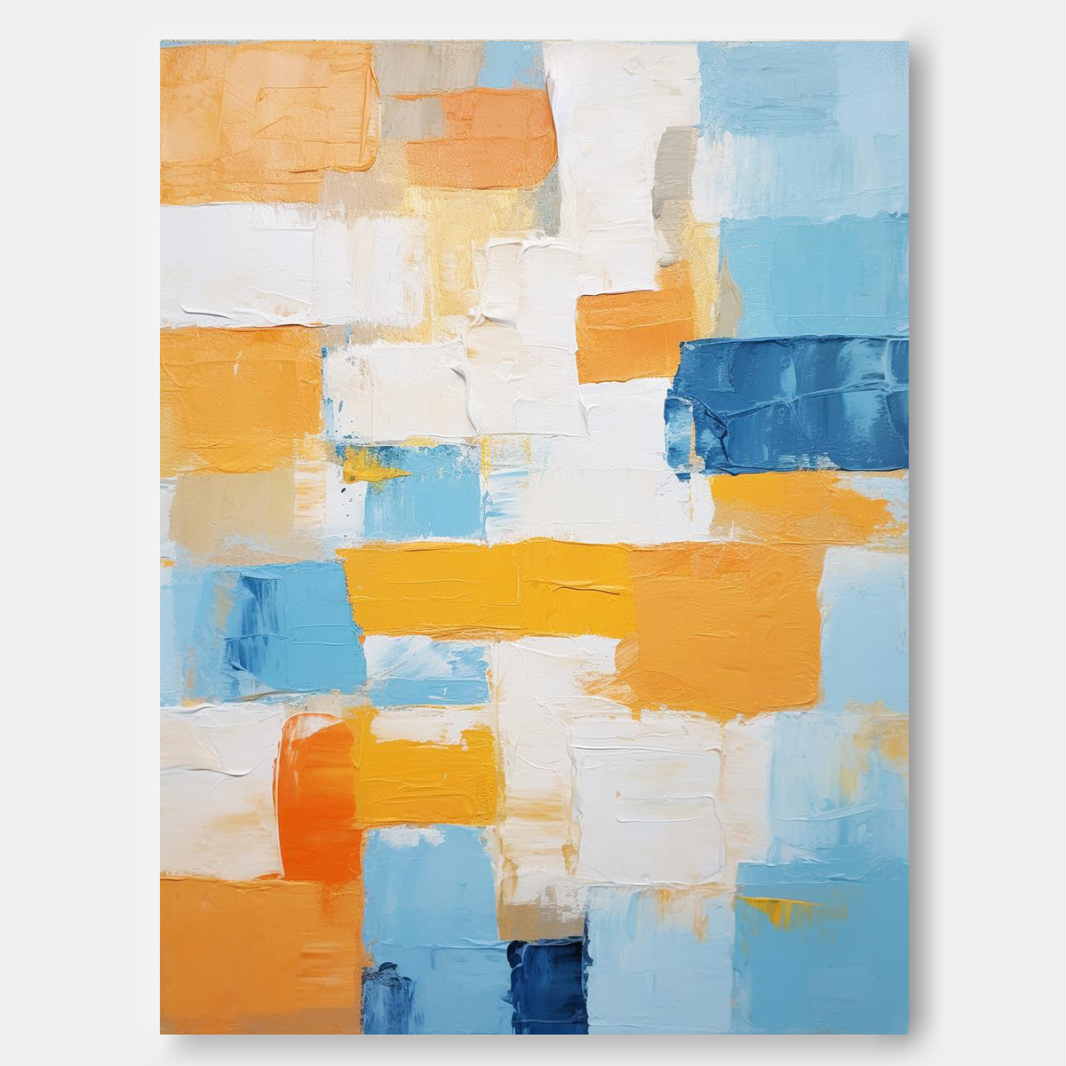 Abstract Canvas Art #AB035