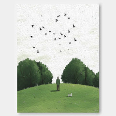 Landscape Canvas Art #LA059