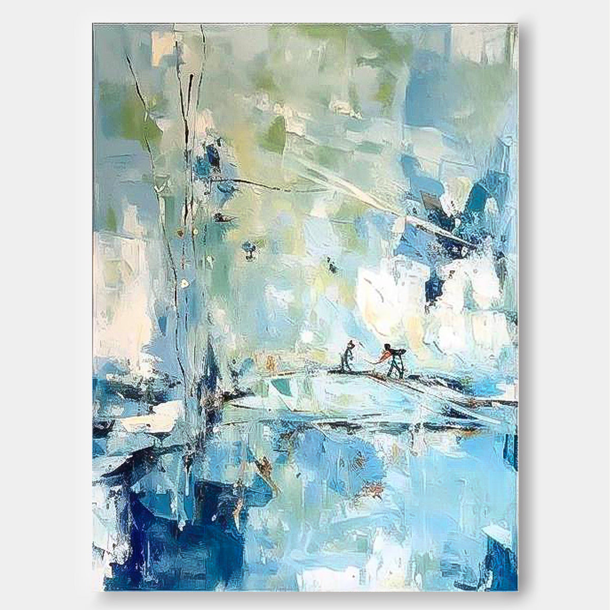 Abstract Canvas Art #AB417