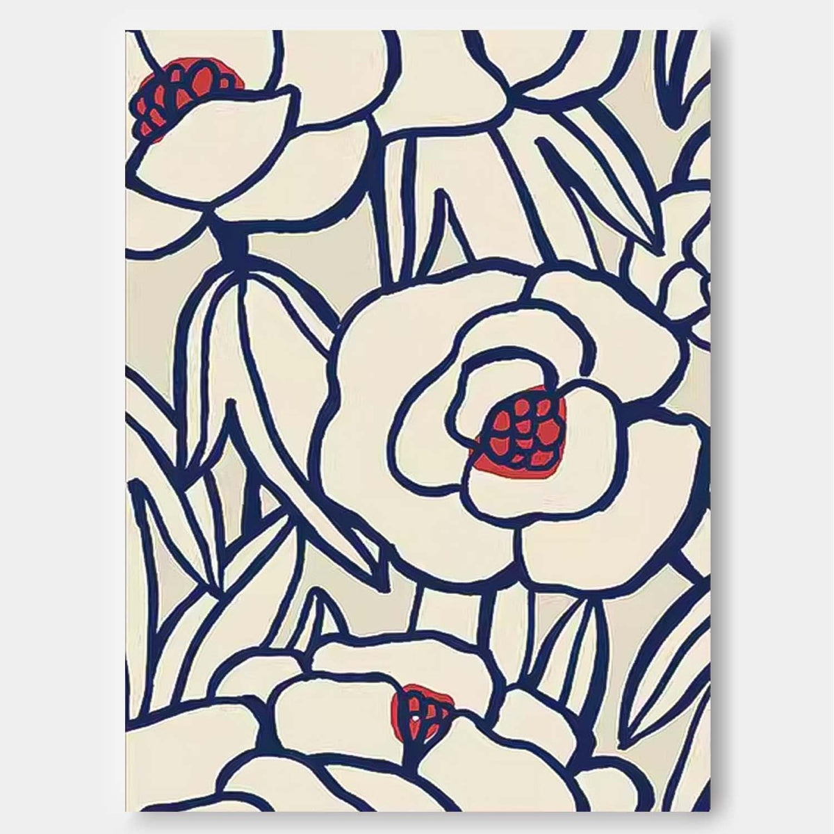 Flower Canvas Art #FL164