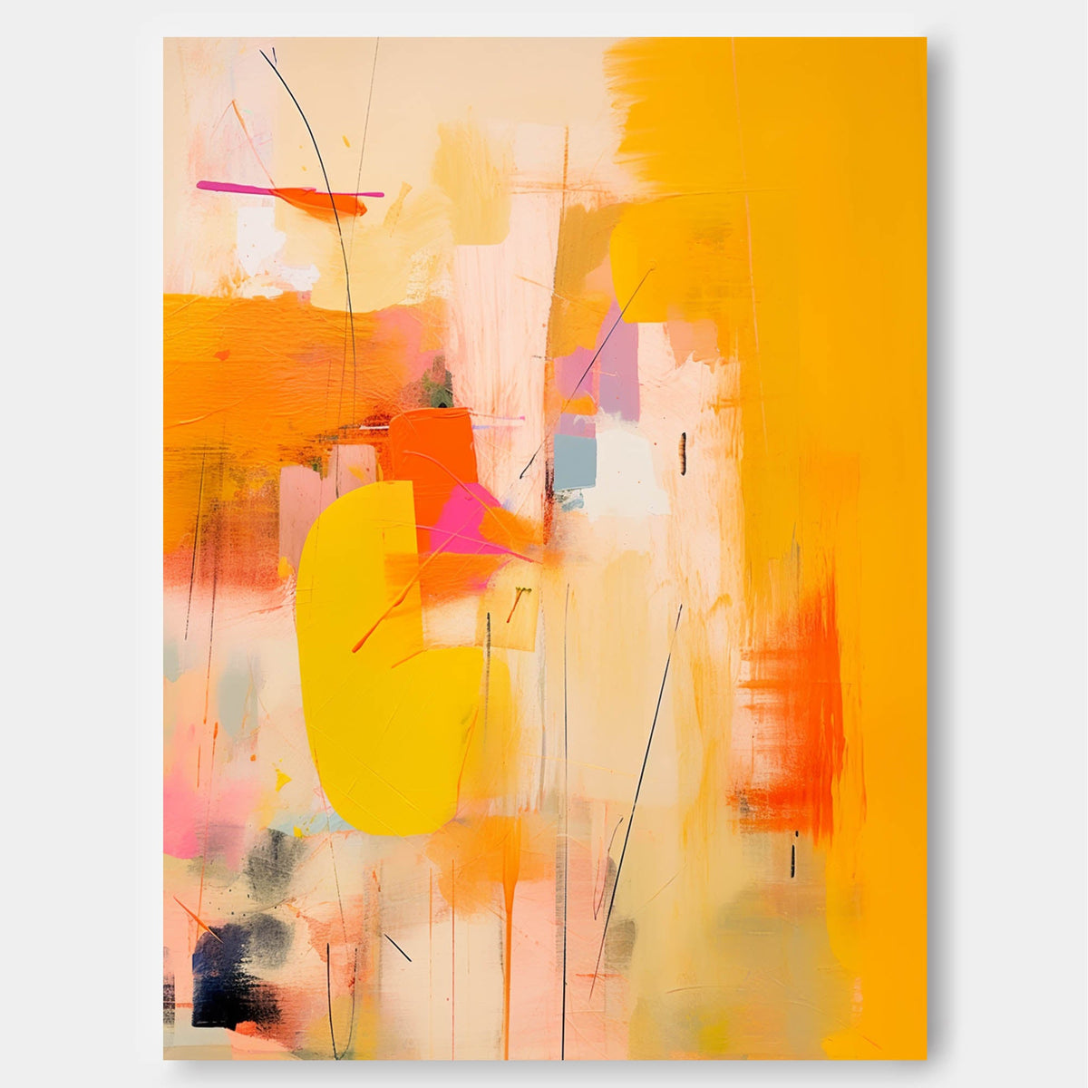 Abstract Canvas Art #AB181