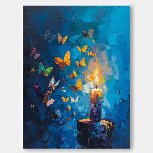 Abstract Canvas Art #AB573