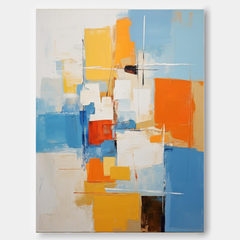 Abstract Canvas Art #AB033