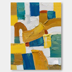 Abstract Canvas Art #AB034