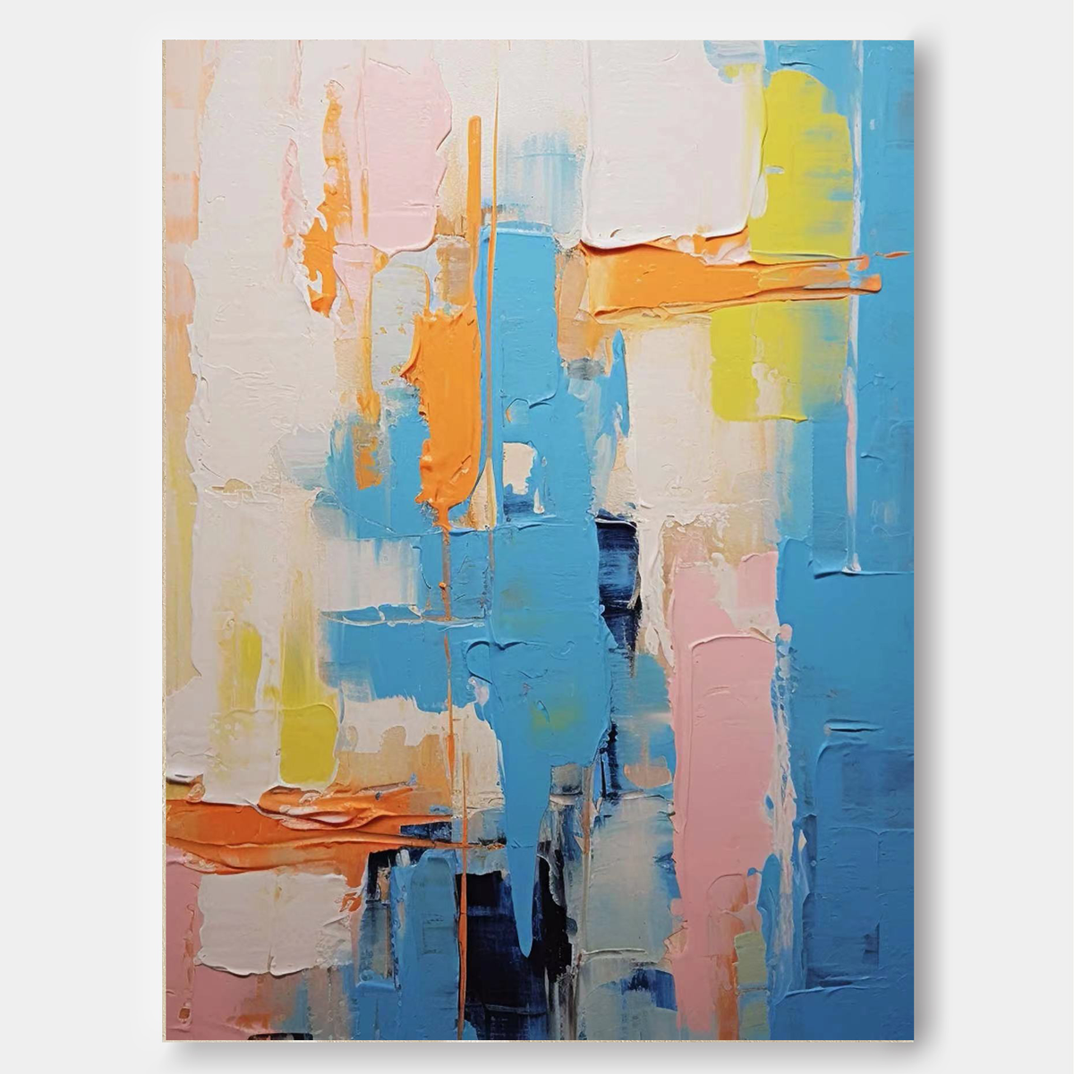 Abstract Canvas Art #AB039