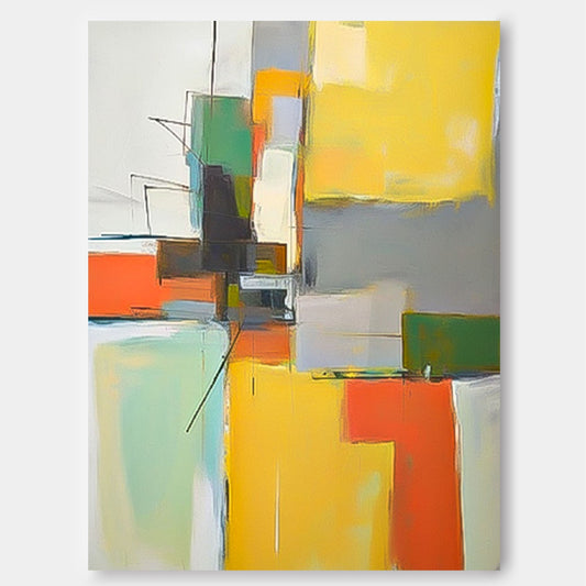Abstract Canvas Art #AB518