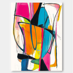 Abstract Canvas Art #AB694