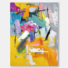 Abstract Canvas Art #AB499