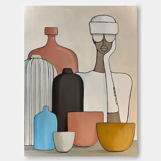 Abstract Canvas Art #AB409