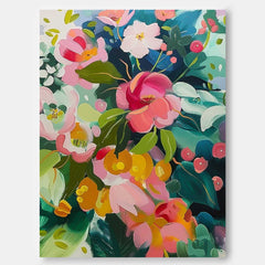 Flower Canvas Art #FL086