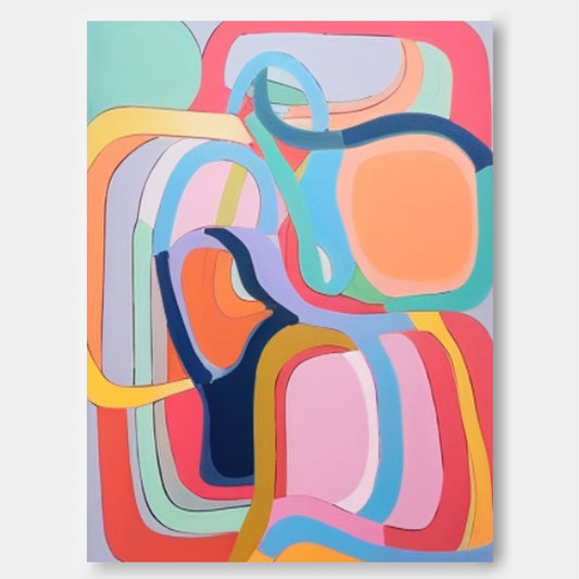 Abstract Canvas Art #AB437