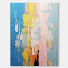 Abstract Canvas Art #AB038