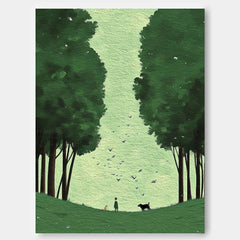 Landscape Canvas Art #LA060