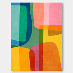 Abstract Canvas Art #AB047