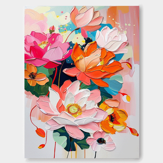 Flower Canvas Art #FL136