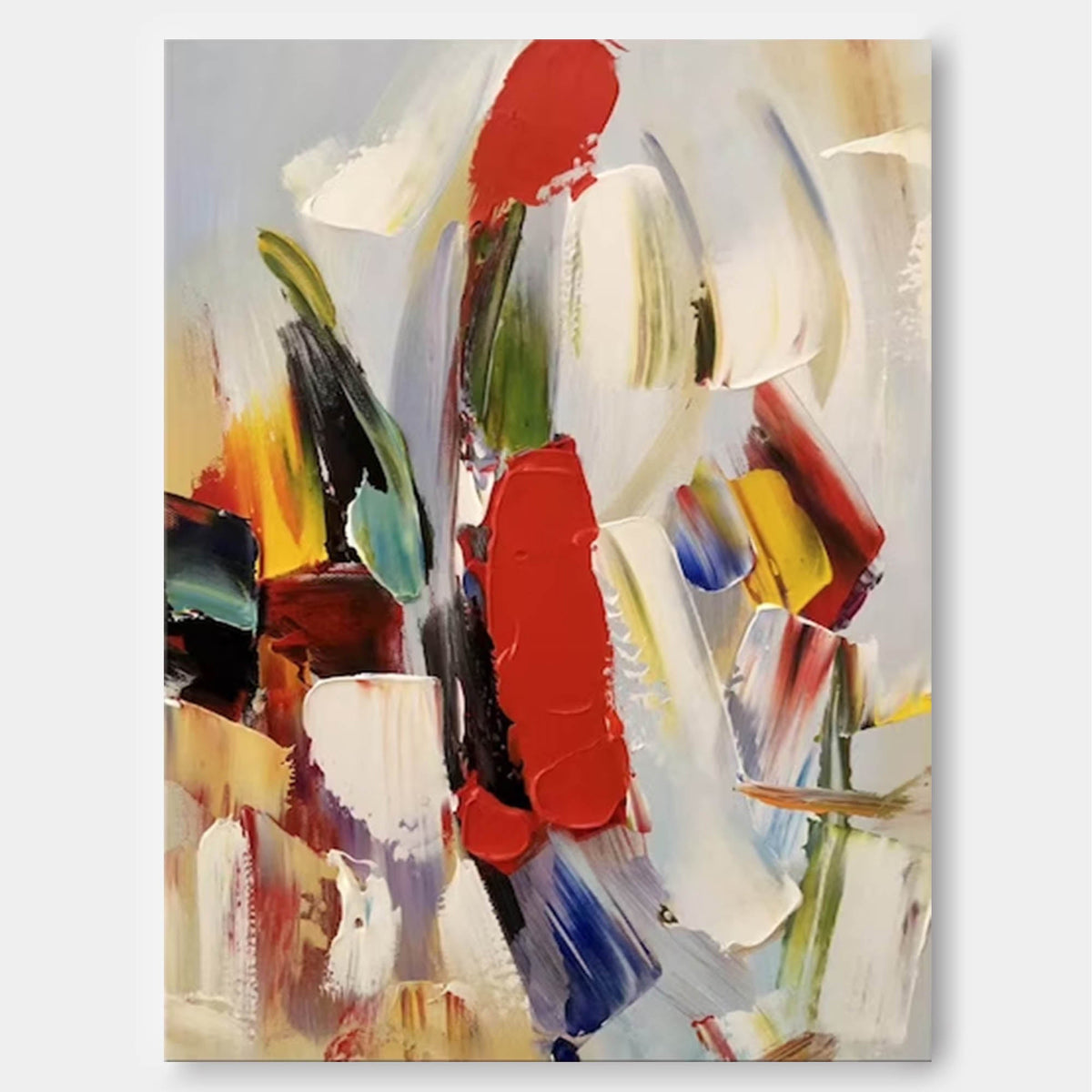 Abstract Canvas Art #AB098