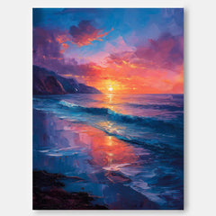 Beach & Ocean Canvas Art #BE034