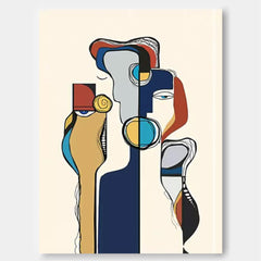 Abstract Canvas Art #AB407