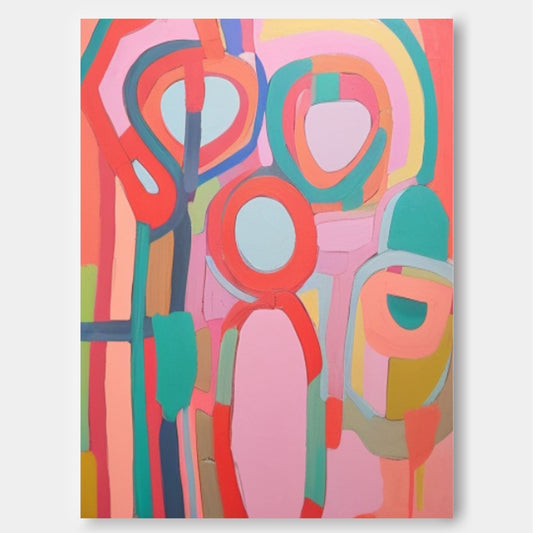Abstract Canvas Art #AB435