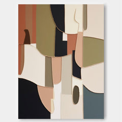 Abstract Canvas Art #AB347