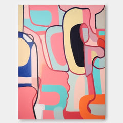 Abstract Canvas Art #AB434