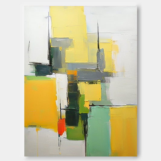 Abstract Canvas Art #AB516