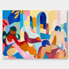 Abstract Canvas Art #AB550