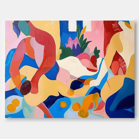 Abstract Canvas Art #AB544
