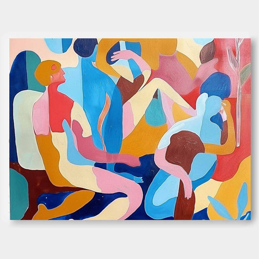 Abstract Canvas Art #AB546