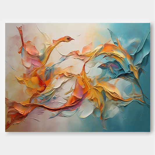 Abstract Canvas Art #AB522