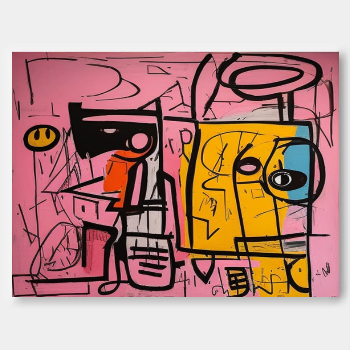 Abstract Canvas Art #AB477