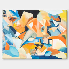 Abstract Canvas Art #AB065