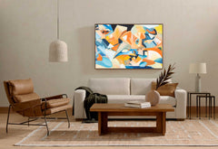 Abstract Canvas Art #AB065