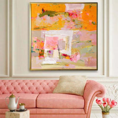 Abstract Canvas Art #AB106
