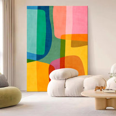 Abstract Canvas Art #AB047