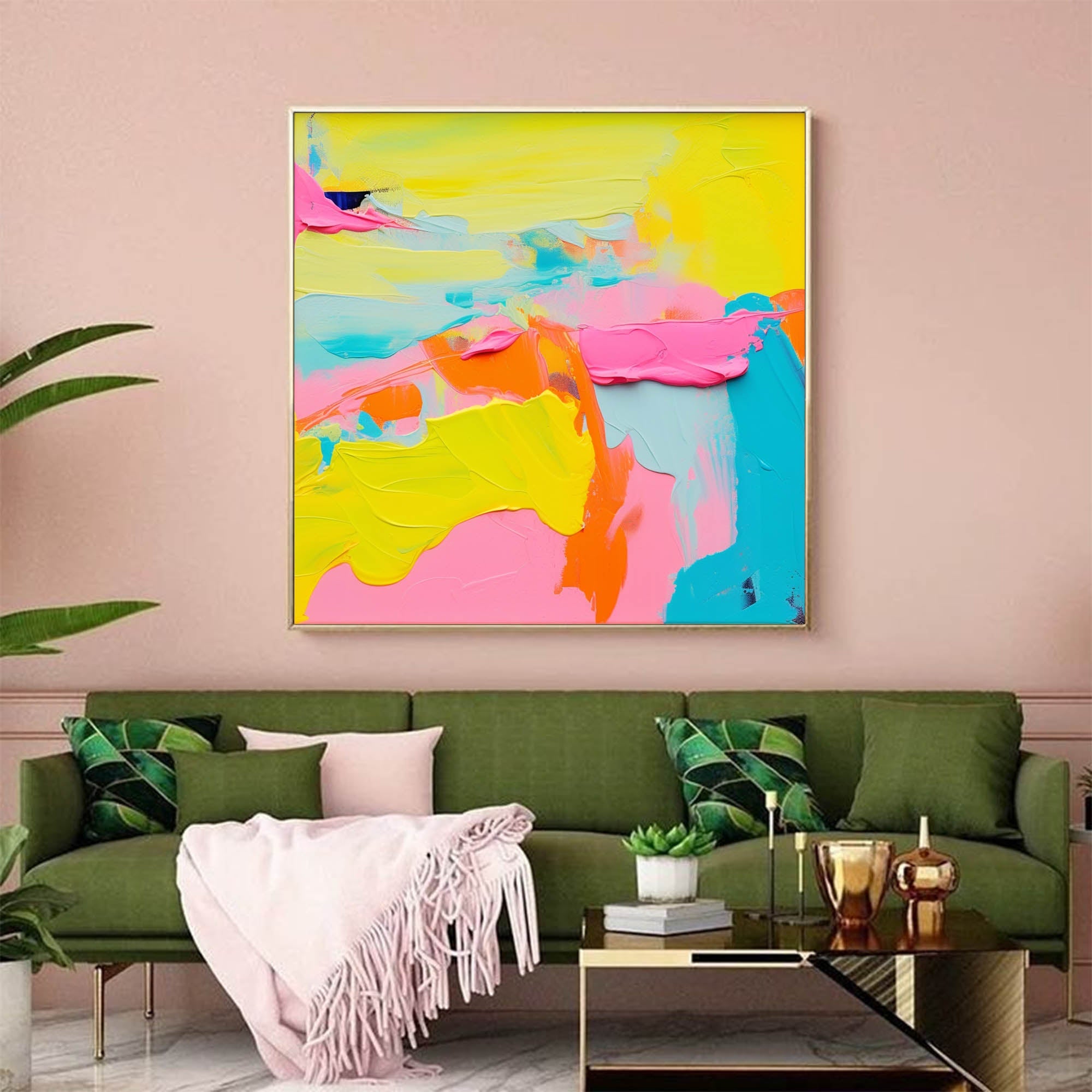 Abstract Canvas Art #AB271