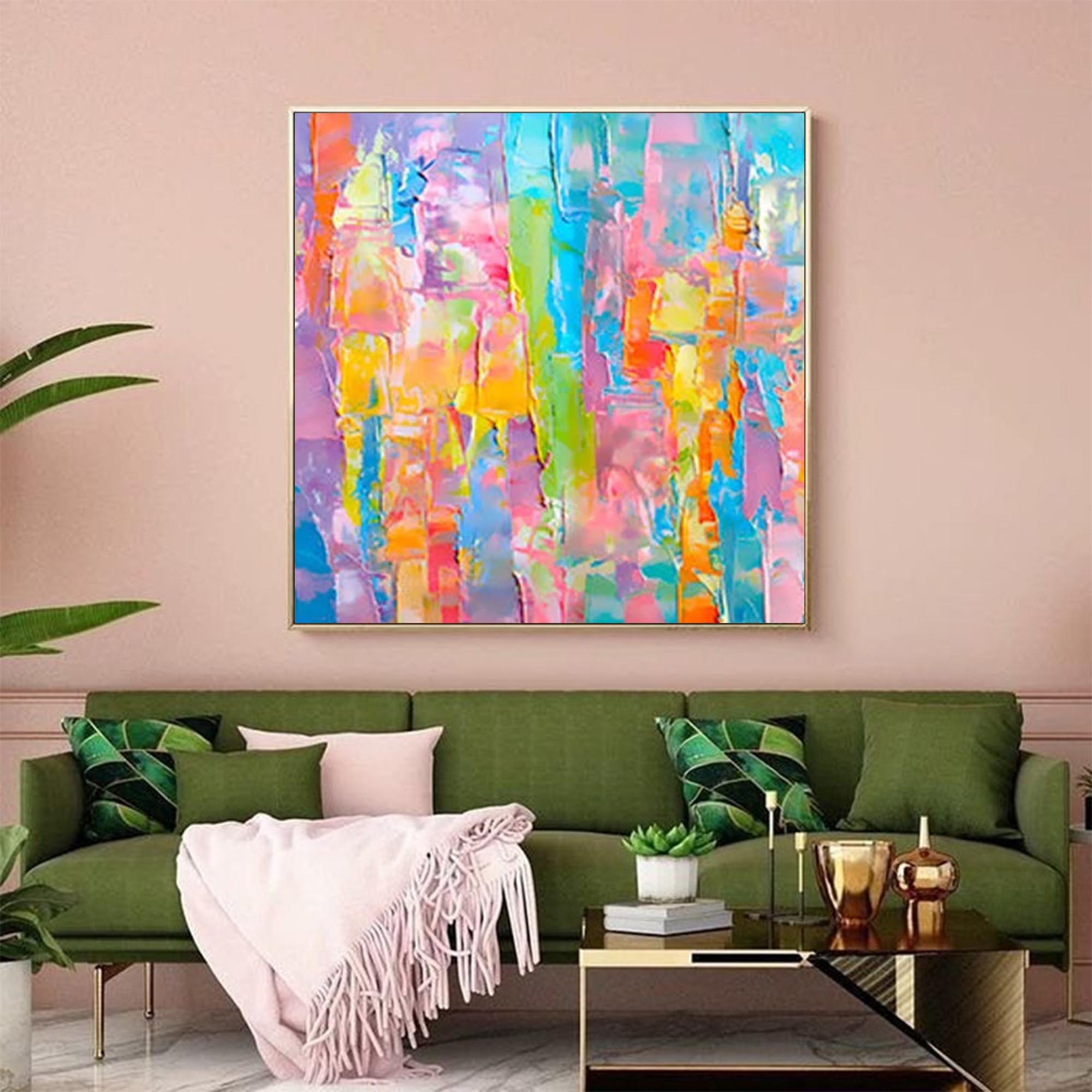 Abstract Canvas Art #AB017