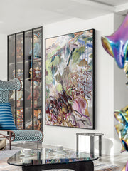 Abstract Canvas Art #AB535