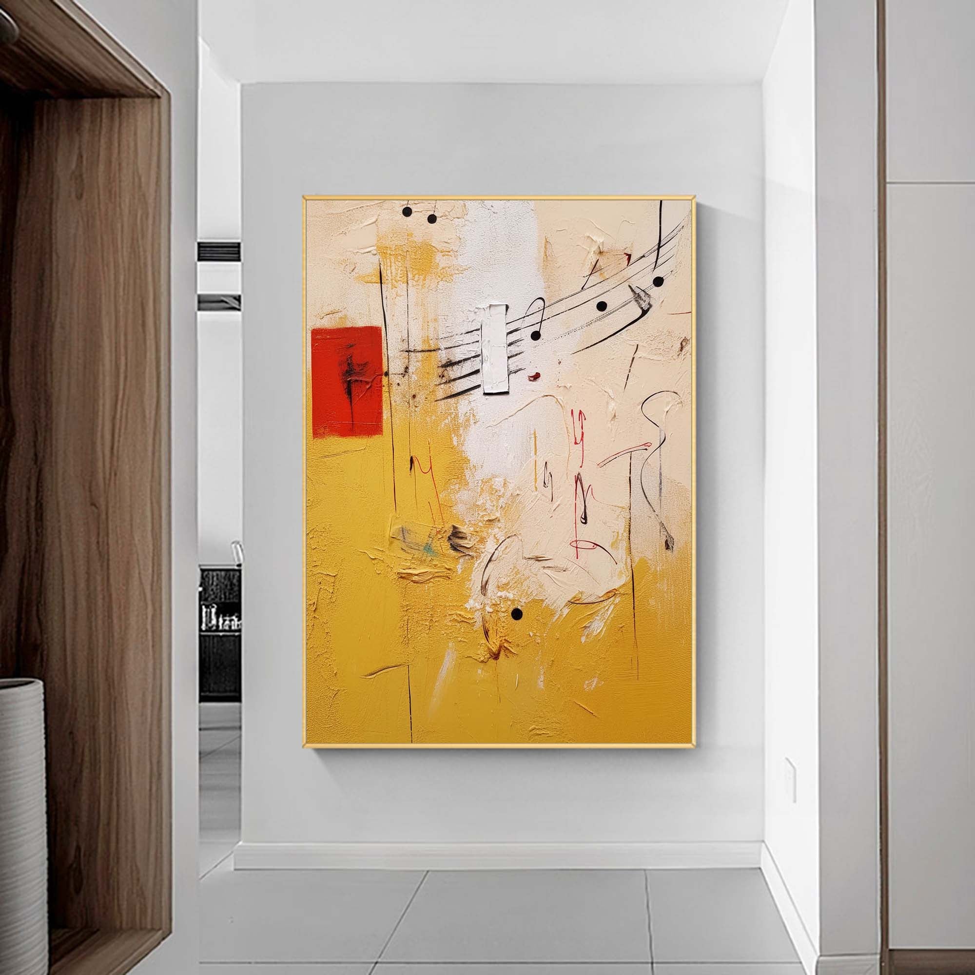 Abstract Canvas Art #AB149